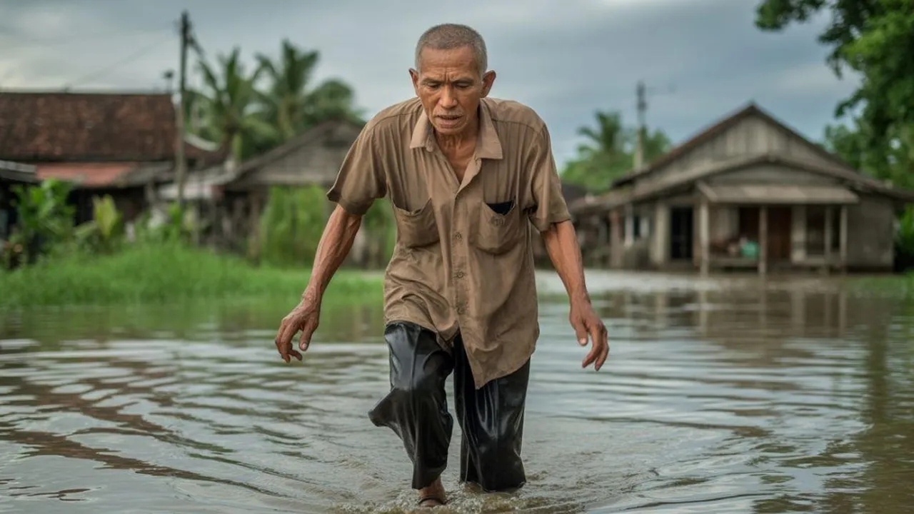 Arti Mimpi Menyeberangi Banjir Air Keruh: Tafsir Psikologi, Islam, dan Primbon Jawa