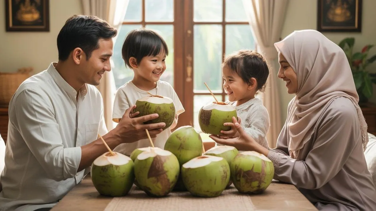 Arti Mimpi Minum Air Kelapa Muda Menurut Islam, Pertanda Rezeki Halal dan Keberkahan