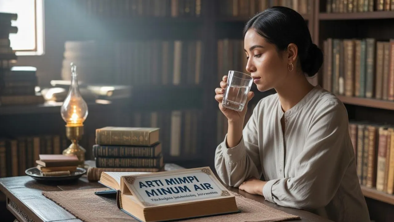 Arti Mimpi Minum Air: Tafsir Lengkap Menurut Psikologi, Islam, dan Primbon Jawa