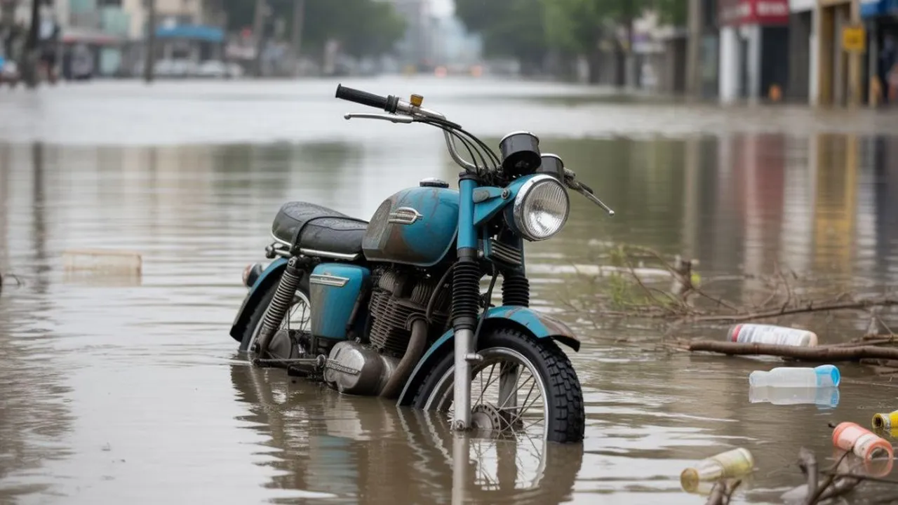 Arti Mimpi Motor Hanyut Terbawa Banjir: Makna dan Tafsir Lengkap
