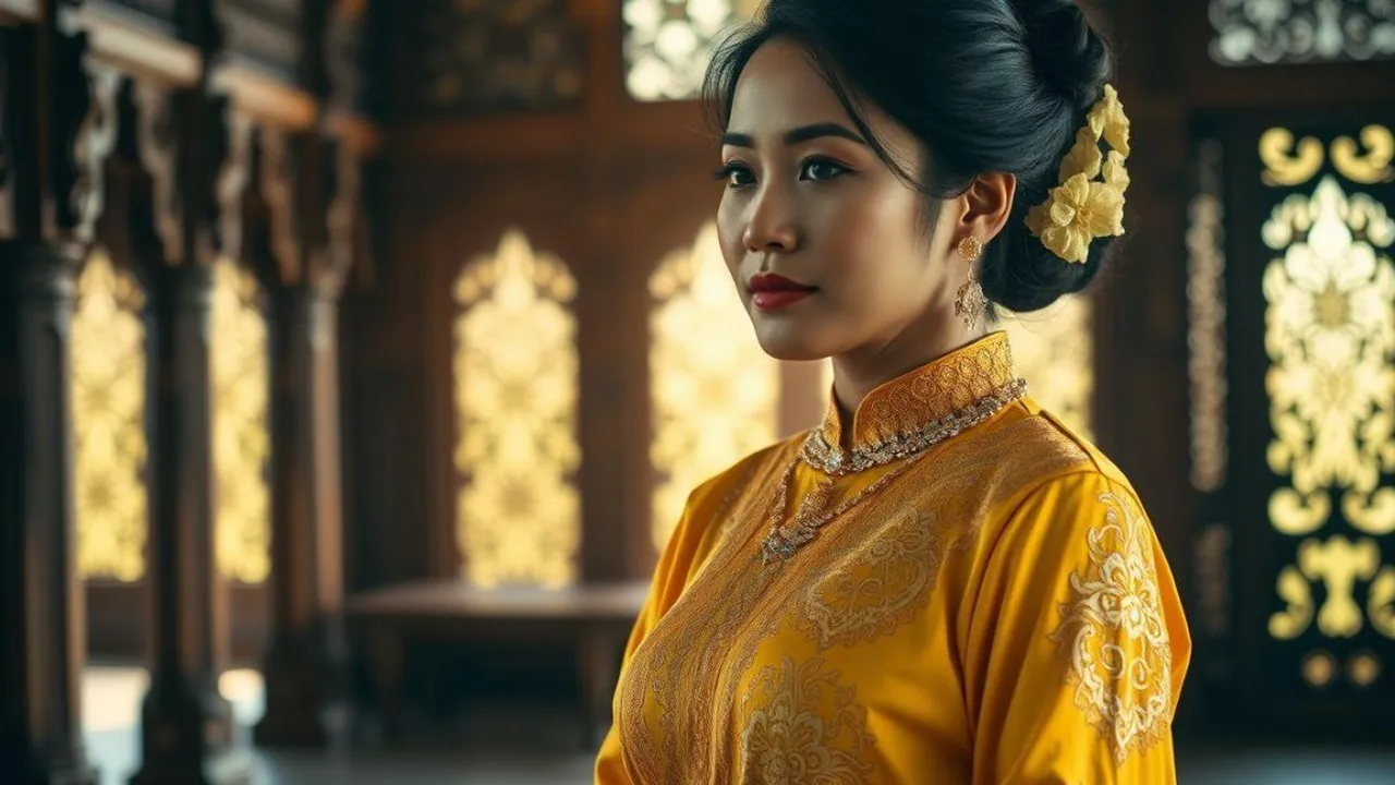 Arti Mimpi Pakai Baju Kebaya Warna Kuning Emas: Makna dan Tafsir Lengkap