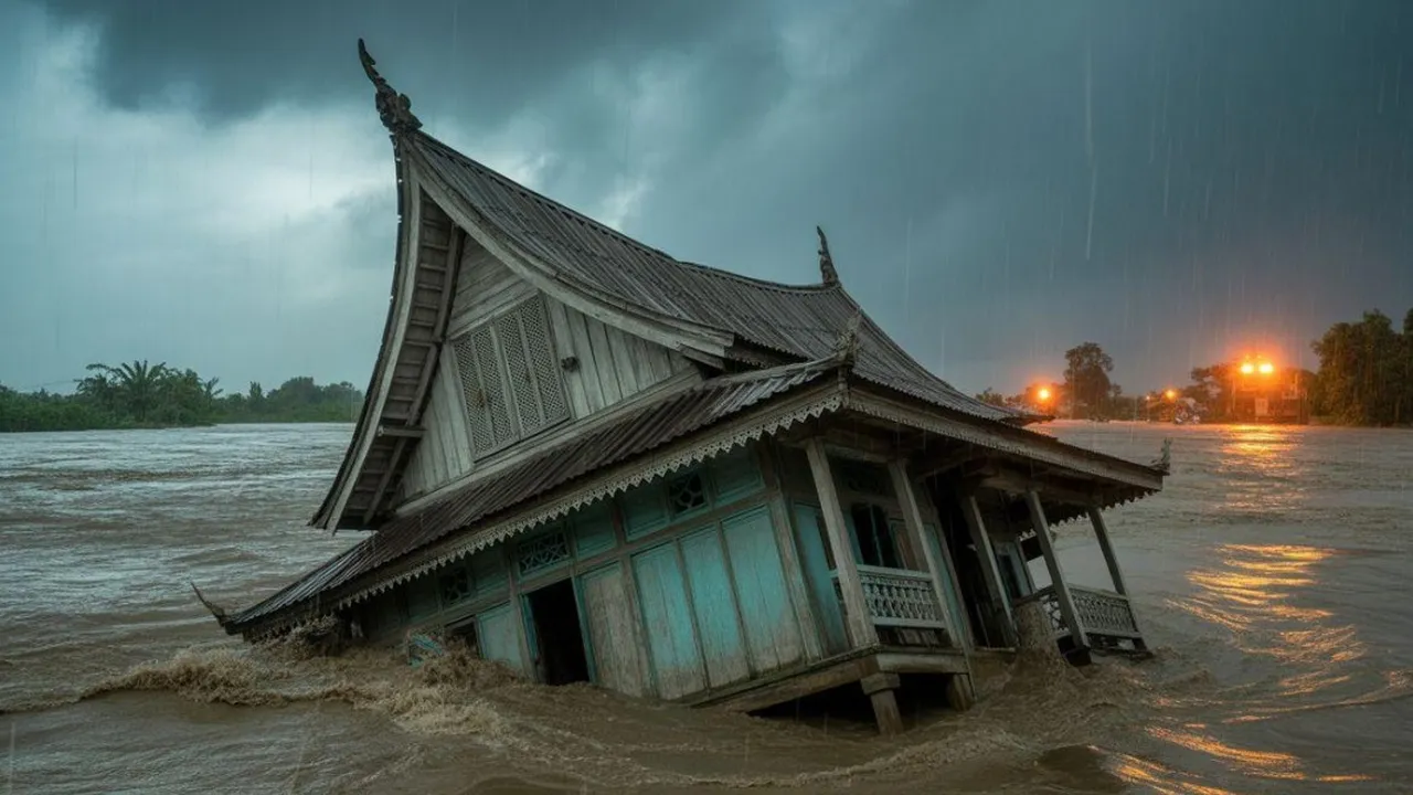 Arti Mimpi Rumah Hanyut Terbawa Banjir: Tafsir Lengkap dan Maknanya