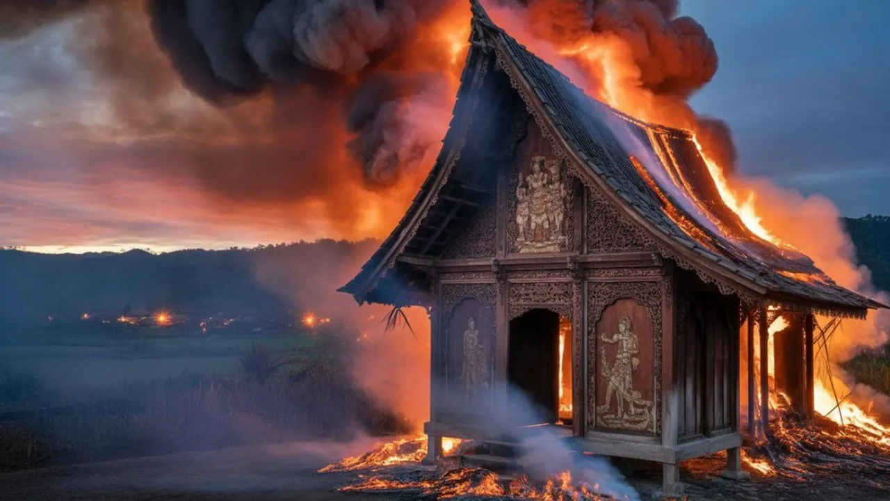Arti Mimpi Rumah Kebakaran Menurut Primbon Jawa: Tafsir dan Makna Lengkap