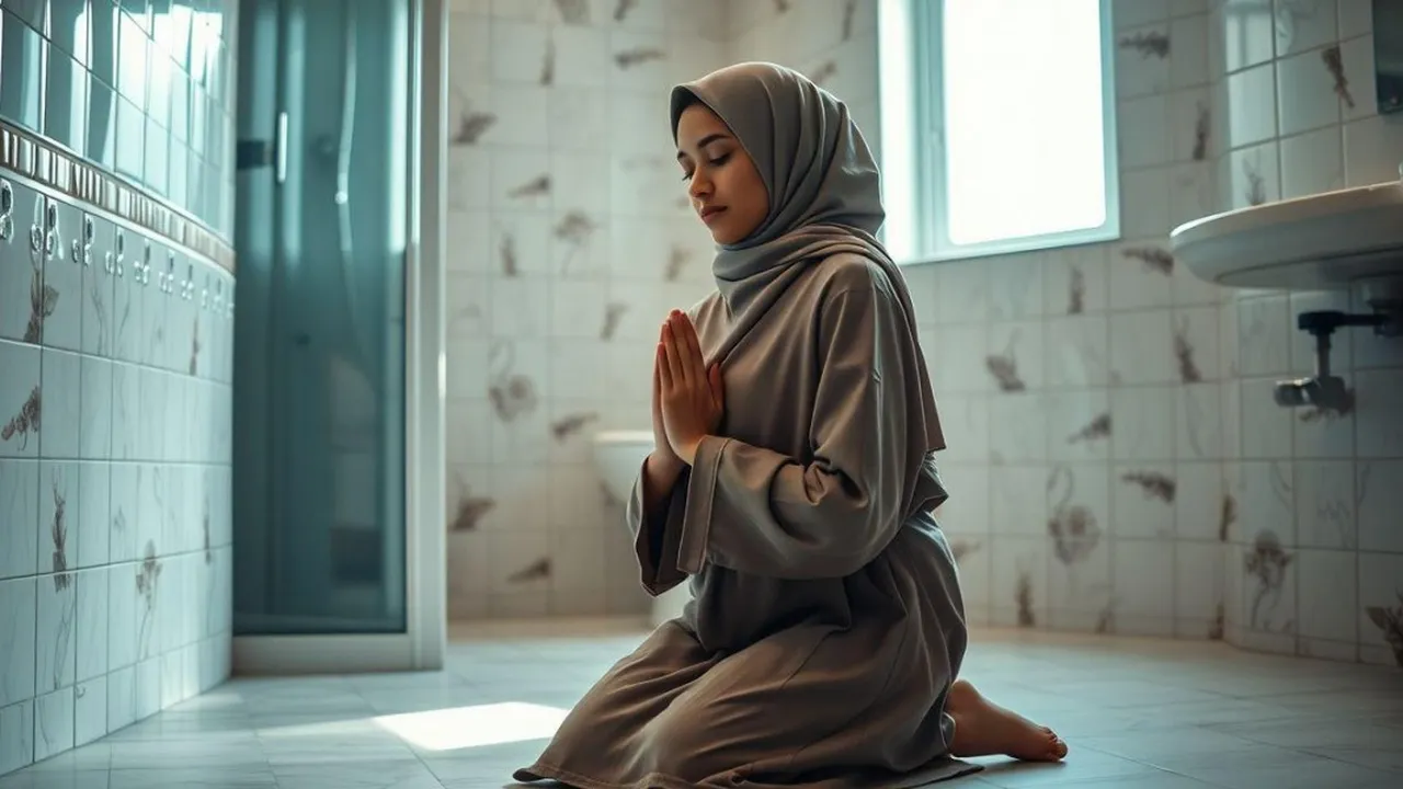 Arti Mimpi Sholat di Kamar Mandi: Makna dan Interpretasi Lengkap