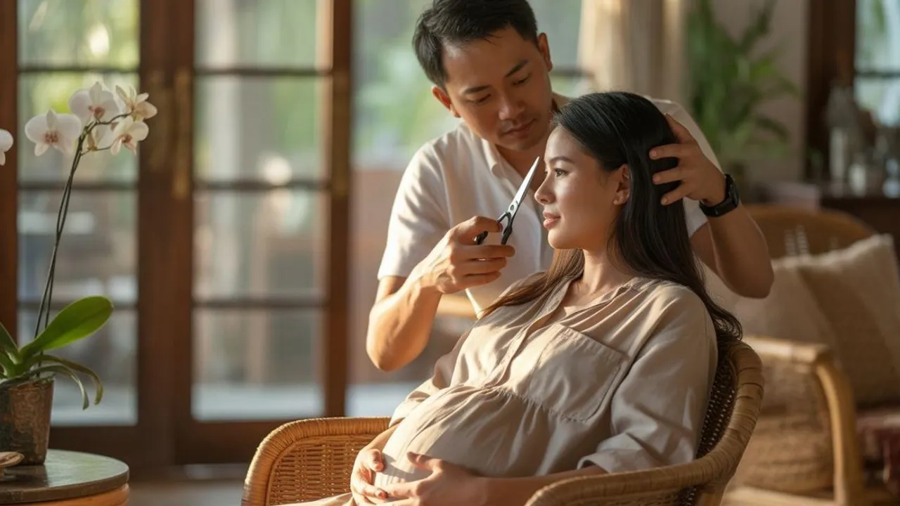 Arti Mimpi Suami Potong Rambut Saat Istri Hamil: Makna dan Tafsiran Lengkap