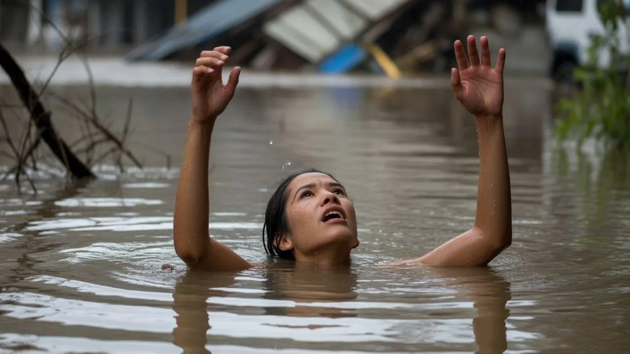 Arti Mimpi Tenggelam di Air Banjir: Makna, Tafsir Psikologi, Islam, dan Primbon