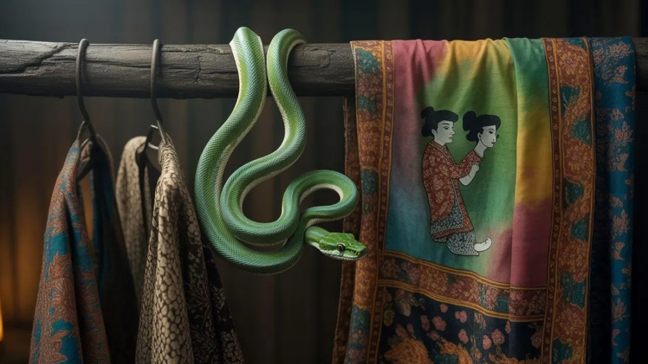 Arti Mimpi Ular Kecil Masuk ke Baju: Tafsir dan Makna Lengkap