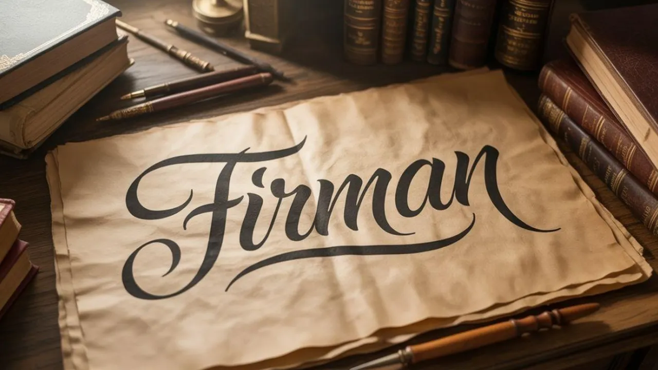 Arti Nama Firman: Makna, Asal Bahasa, dan Rangkaian Nama Terbaik