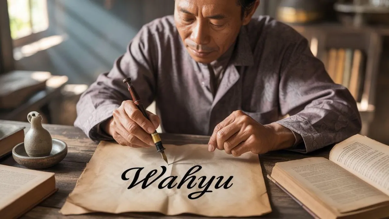 Arti Nama Wahyu: Makna, Asal Usul, dan Inspirasi Rangkaian Nama