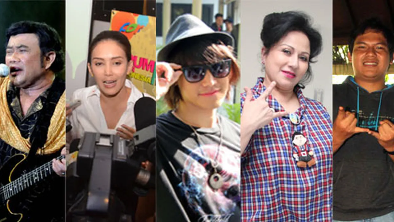 Artis-Artis Terlibat Dukung Mendukung di Pilkada DKI