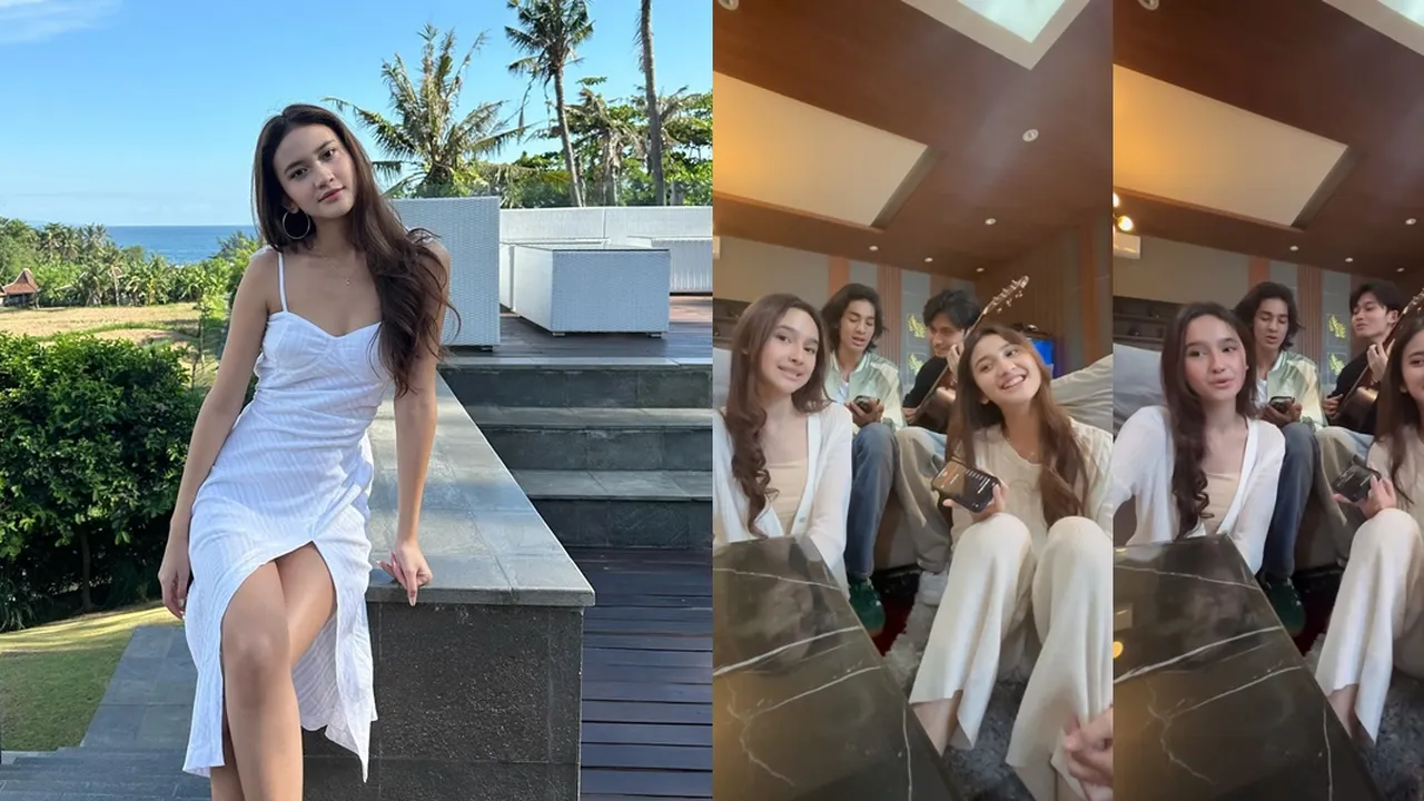 Asyik Banget, Momen Harleyava Princy Nyanyi Bareng Anak Sule dan Andre Taulany