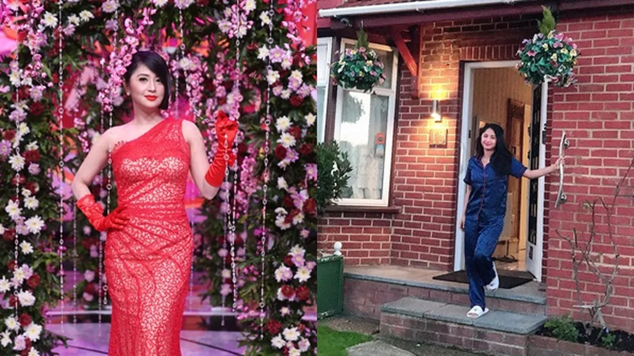 Asyik Liburan, Begini Penampakan Sudut 'Rumah' Dewi Perssik di London