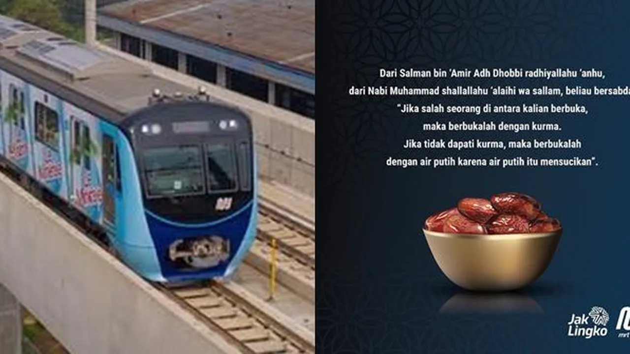 Aturan Baru Naik MRT Selama Puasa, Boleh Makan & Minum Saat Berbuka Tapi ...