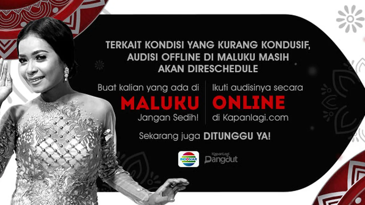 Audisi LIDA 2020 Provinsi Maluku Ditunda, Kalian Tetap Bisa Daftar di Sini