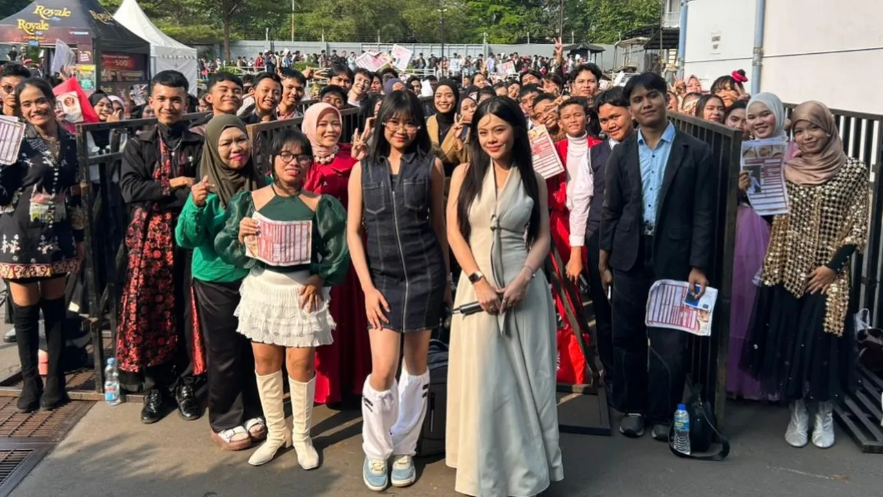 Audisi Offline D'Academy 8 Ditutup di Jakarta, Tasya DA7 dan Melly Lee Ajak Peserta Nyanyi Bareng