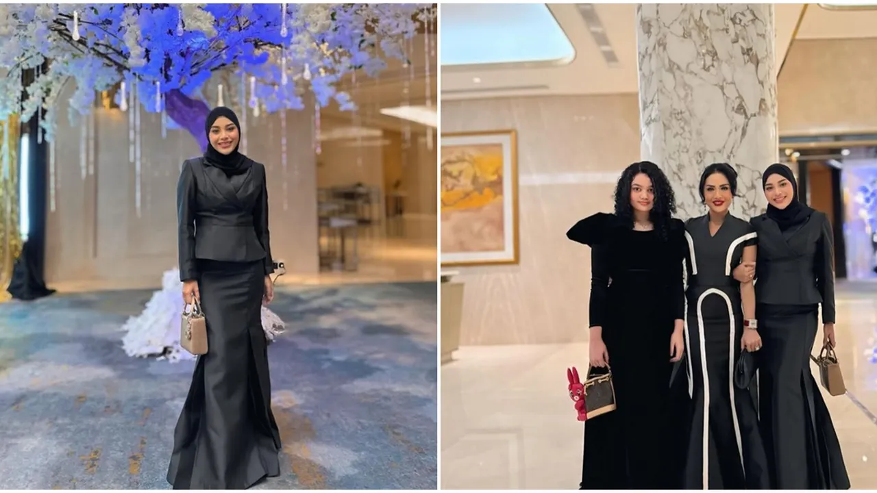 Aurel Hermansyah Dipuji Netizen, Dress Hitam Simpel Bikin Makin Anggun dan Langsing