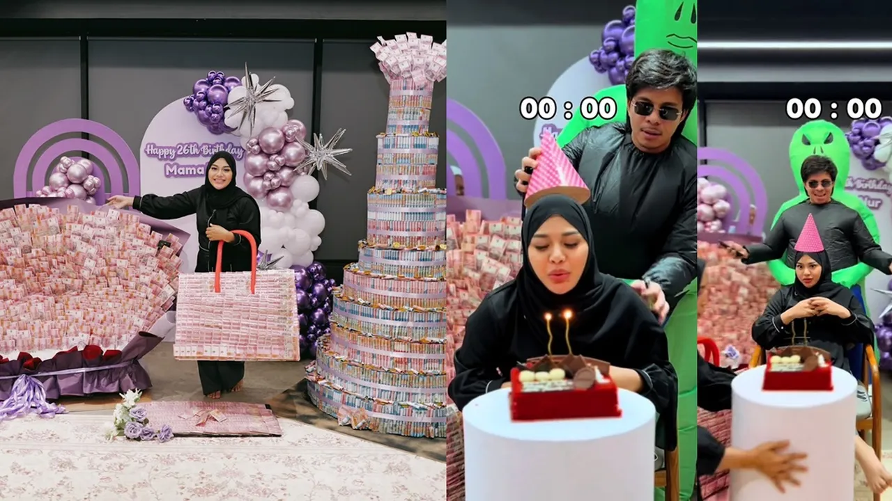 Aurel Hermansyah Ultah, Hadiah dari Atta Halilintar Gak Main-Main - Ada Kue, Tas, hingga Bouquet yang Serba Uang