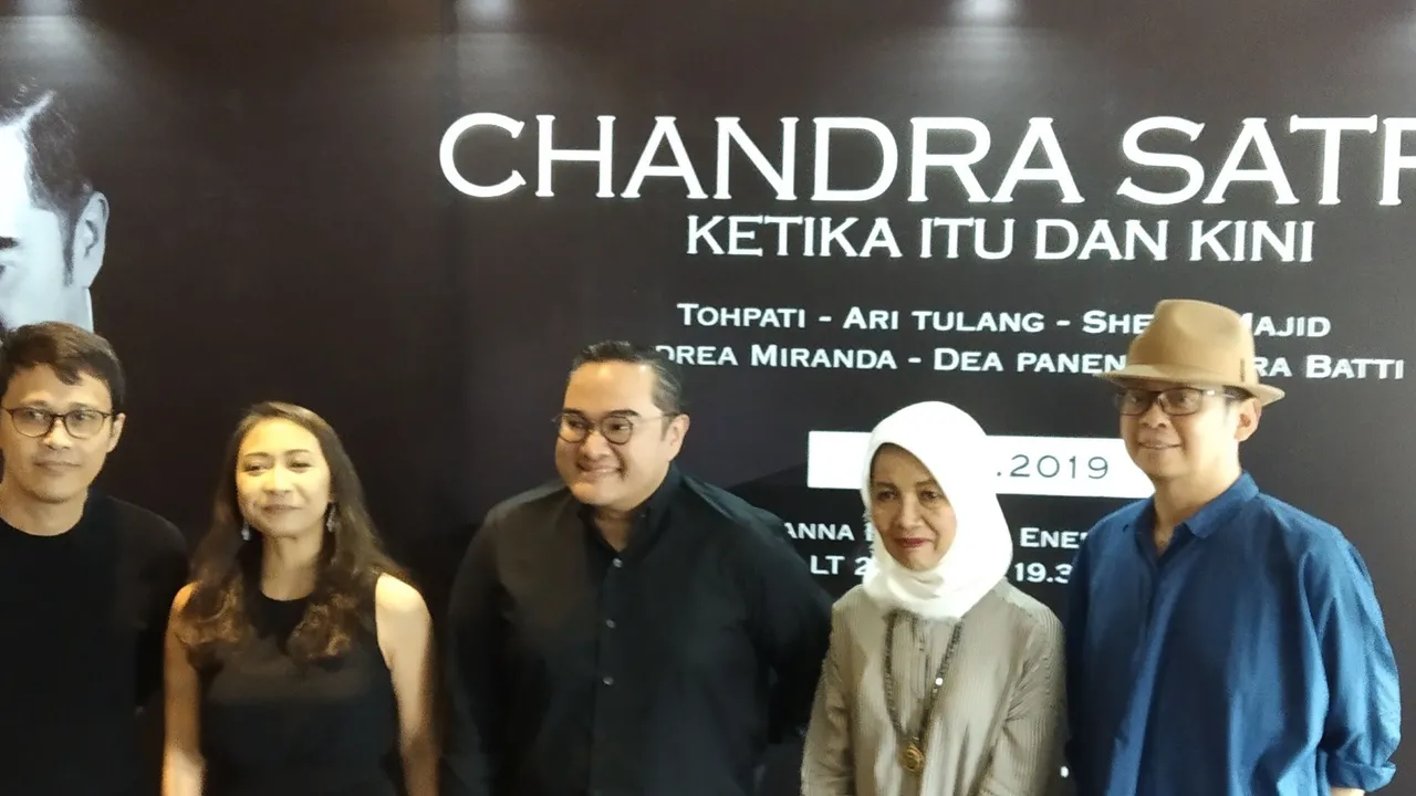 Awali Karir Dari Backing Vocal Chrisye, Chandra Satria Siap Gelar Konser Intim