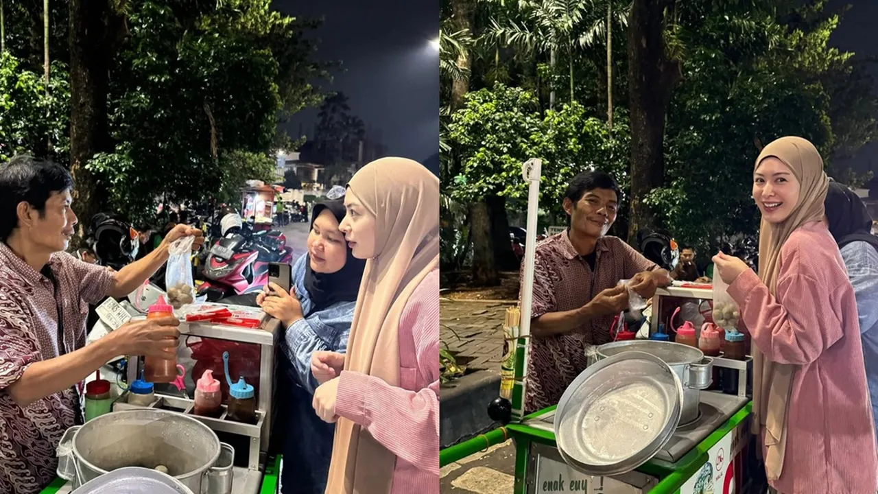 Ayana Moon Asyik Jajan Cilok untuk Buka Puasa, Momen Seru Sebelum Tarawih Ayana Moon Asyik Jajan Cilok untuk Buka Puasa, Momen Seru Sebelum Tarawih