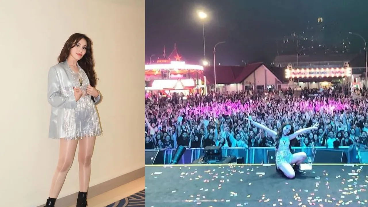 Ayu Ting Ting Guncang Panggung Penutupan Pestapora 2023, Penampilannya Disebut Bak Idol Korea Ayu Ting Ting Guncang Panggung Penutupan Pestapora 2023, Penampilannya Disebut Bak Idol Korea