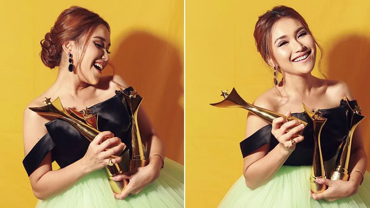 Ayu Ting Ting Jadi Peraih Penghargaan Terbanyak di Anugerah Dangdut Indonesia 2019