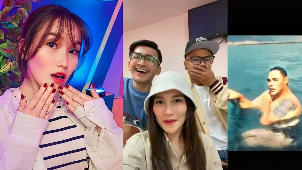 Ayu Ting Ting Kaget Hingga Tahan Tawa Nonton Video Lawas Ivan Gunawan Saat Dakwah Soal Kodrat Pria dan Wanita