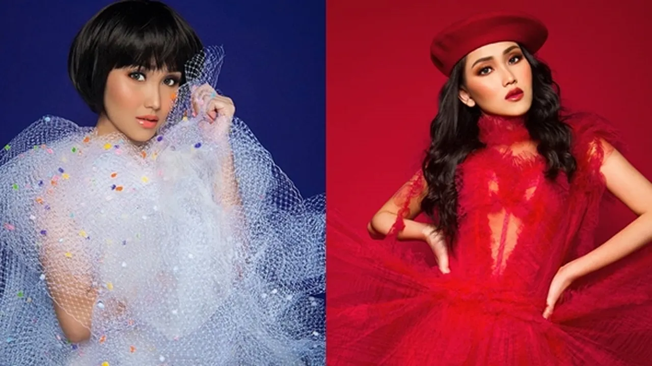 Ayu Ting Ting Tampil Beda Pakai Wig Rambut Bob Berponi di Pemotretan Terbaru
