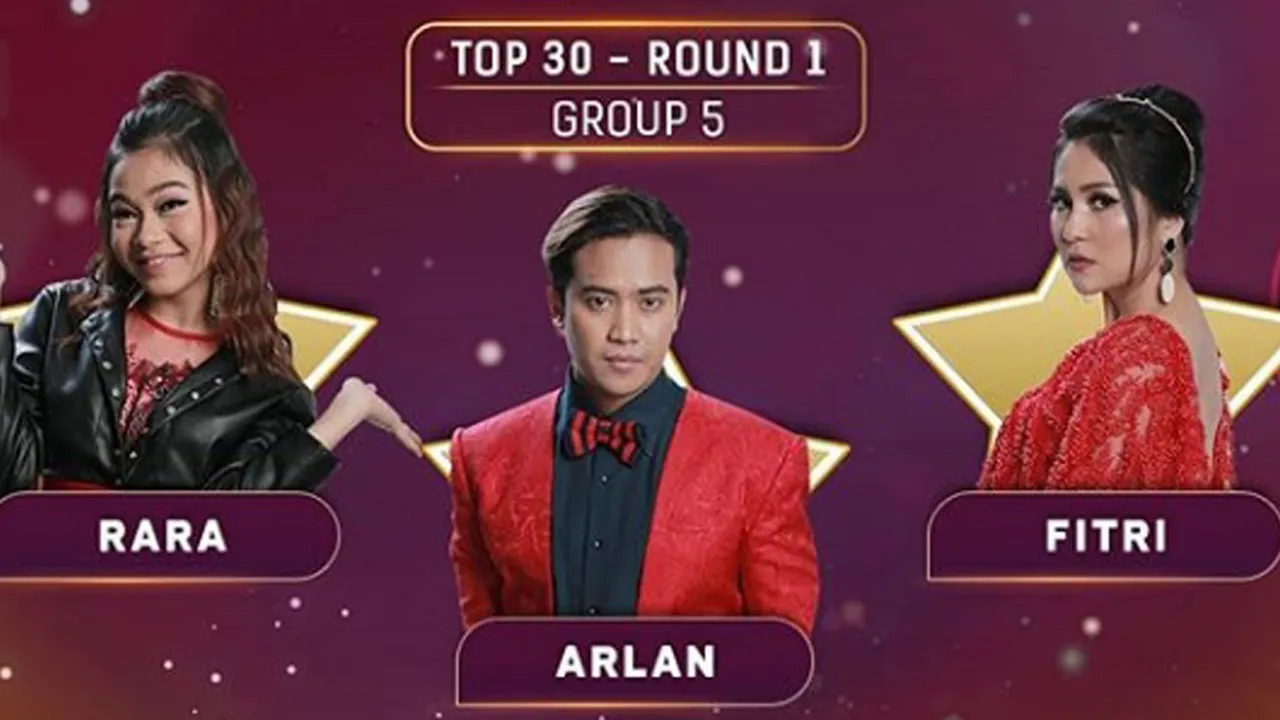 Babak Pertama Grup 5 Top 30 D'Star: Rara Tertinggi, Arlan Terendah