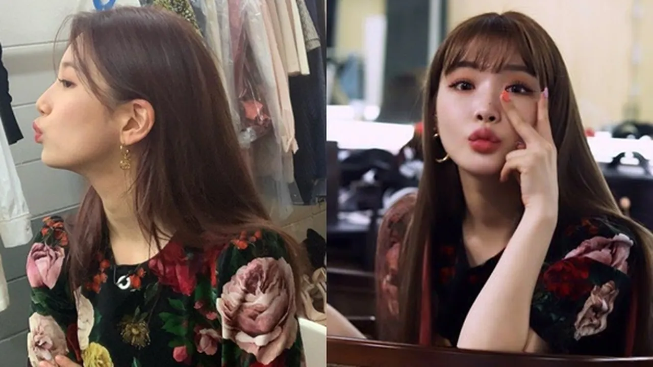 Bae Suzy dan Chung Ha Pakai Dress Sama, Siapa yang Tampil Lebih Mempesona?