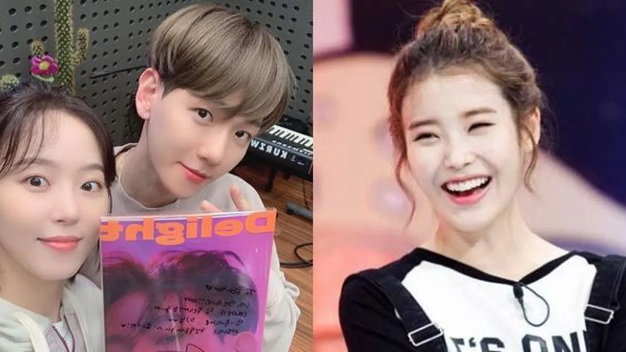 Baekhyun EXO dan Kang Han Na Joged #CandyChallenge, Diketawain IU