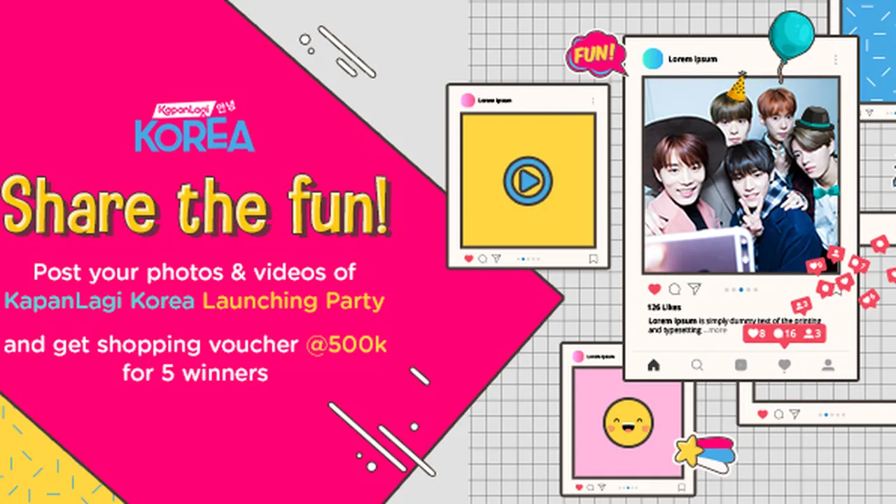 Bagikan Momen Seru di Launch Party KapanLagi Korea Kamu Bisa Dapat Hadiah Menarik