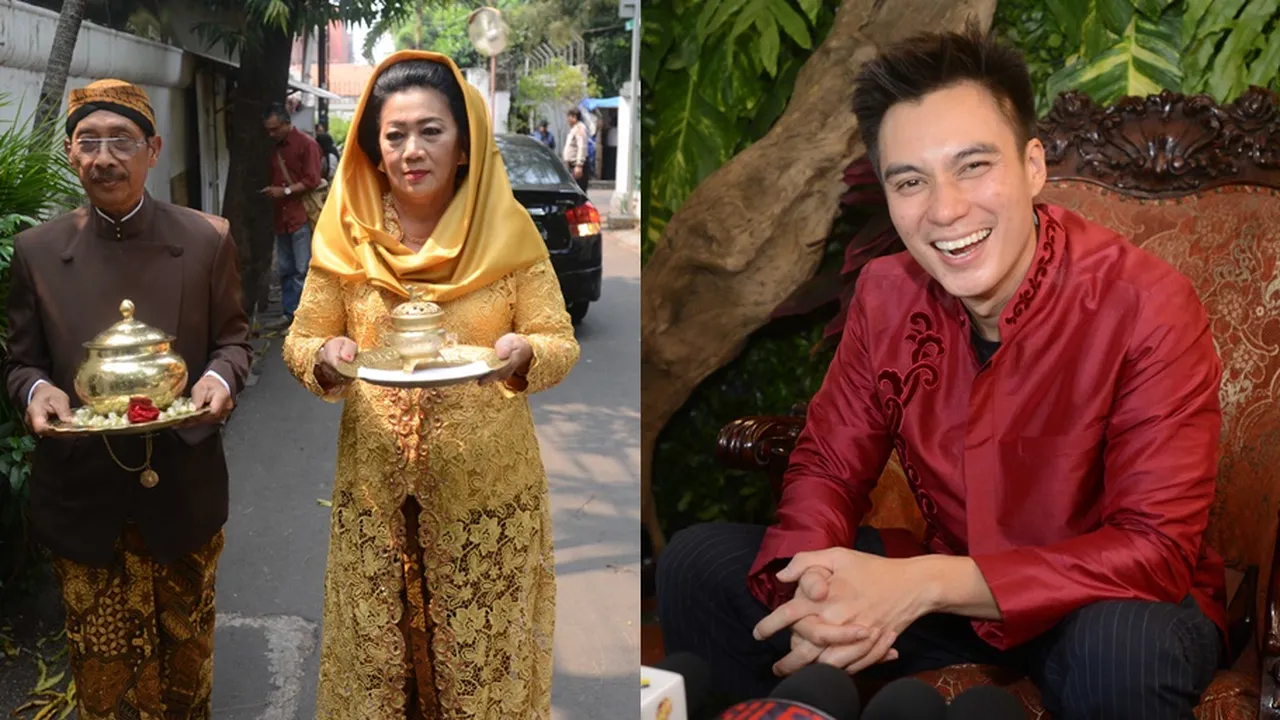 Baim Wong Menangis Jalani Prosesi Siraman