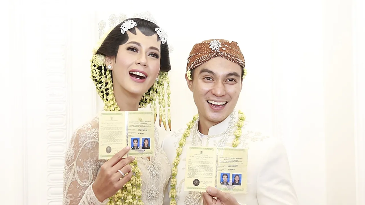Baim Wong Menangis Saat Akad, Paula Verhoeven Mengira Sakit Flu