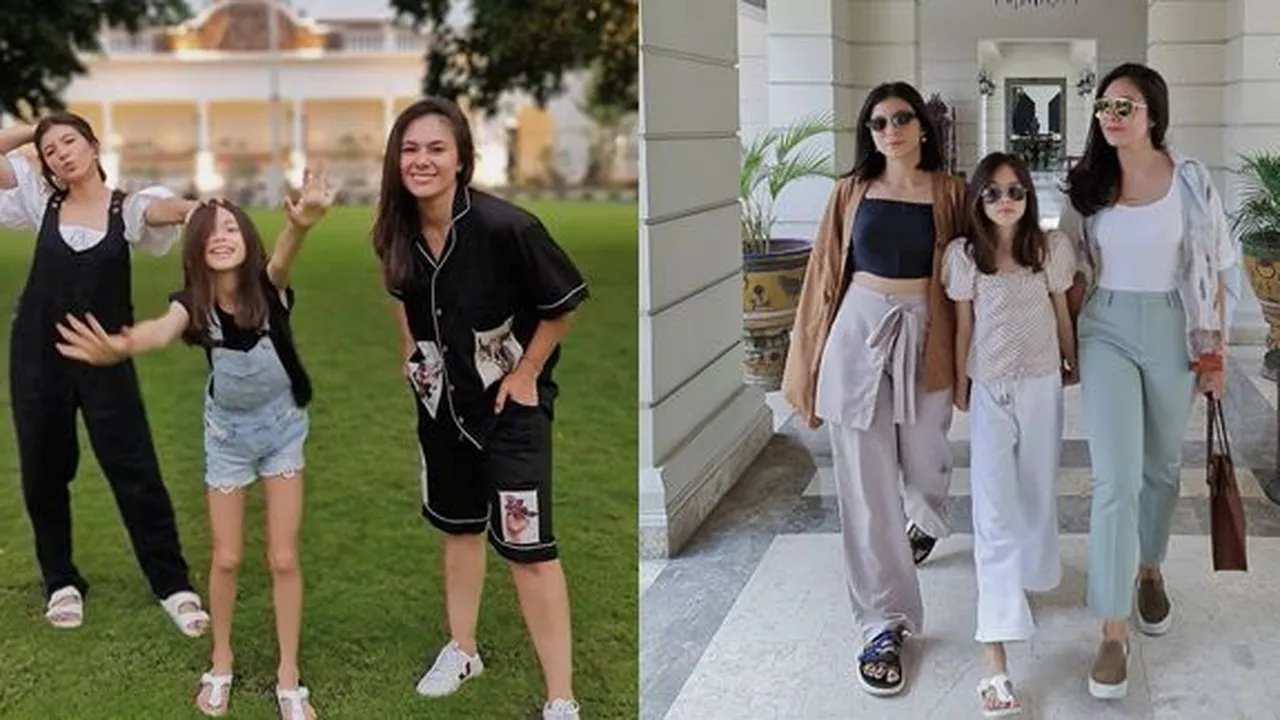 Bak Kakak Adik, Ini Potret Kebersamaan Wulan Guritno Bareng 2 Putrinya yang Sama-Sama Cantik dan Memikat