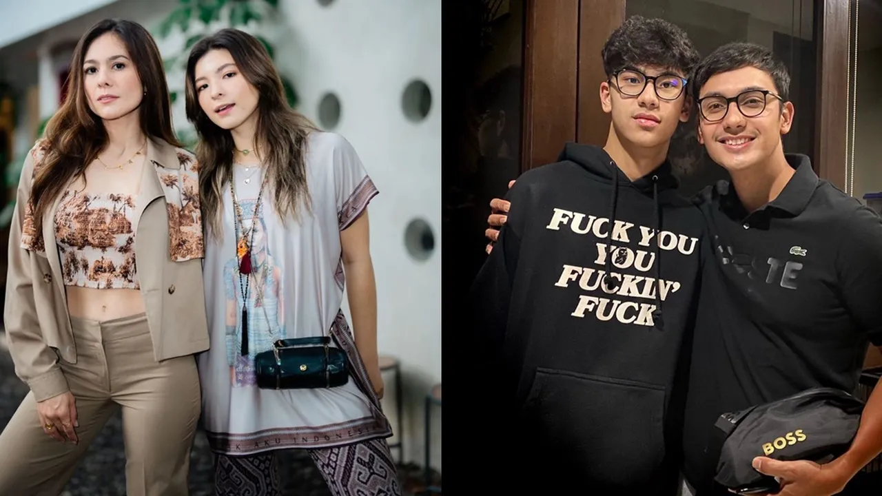 Bak Kembar! Ini 10 Seleb Bareng sang Anak yang Sudah Dewasa - Sama-Sama Berparas Rupawan dan Bestie Banget