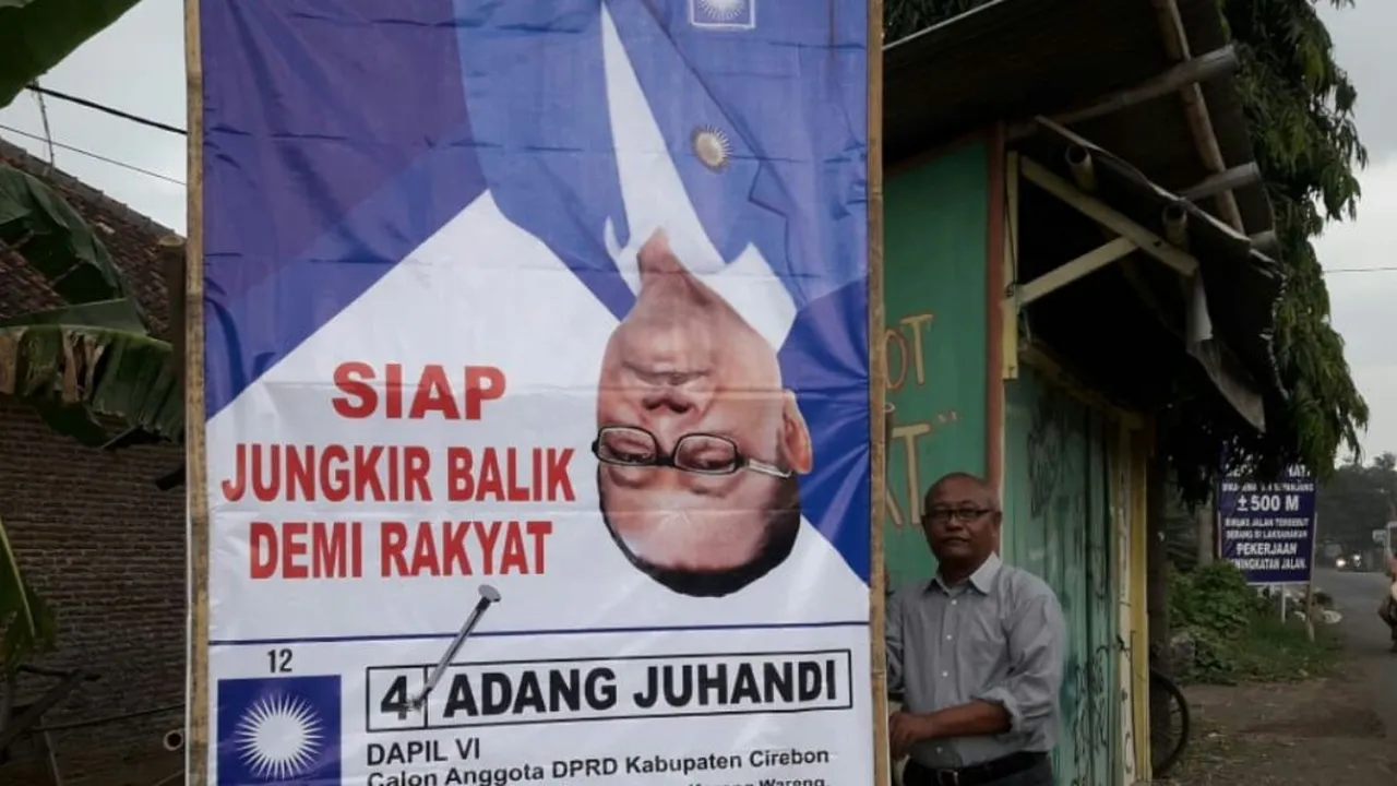 Baliho-Baliho Kampanye Lucu yang Bikin Ngakak