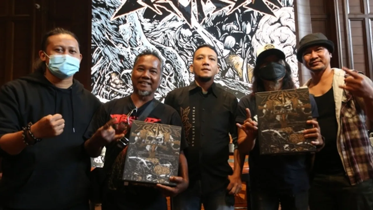 Band Trash Metal Tremor Coba Pattern Baru di Album Ketiga 'EVOLUSI LOGIKA'