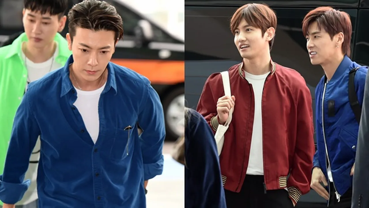 Bandara Ngurah Rai Ramai Padat Penggemar Sambut Kedatangan Super Junior dan TVXQ