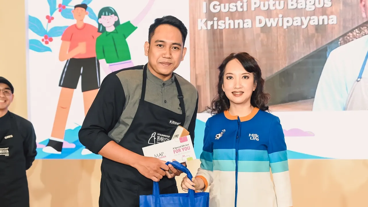 Bangga! MilkLife Ikut Hantarkan Para Juara 'Starbucks Barista Championship 2025'