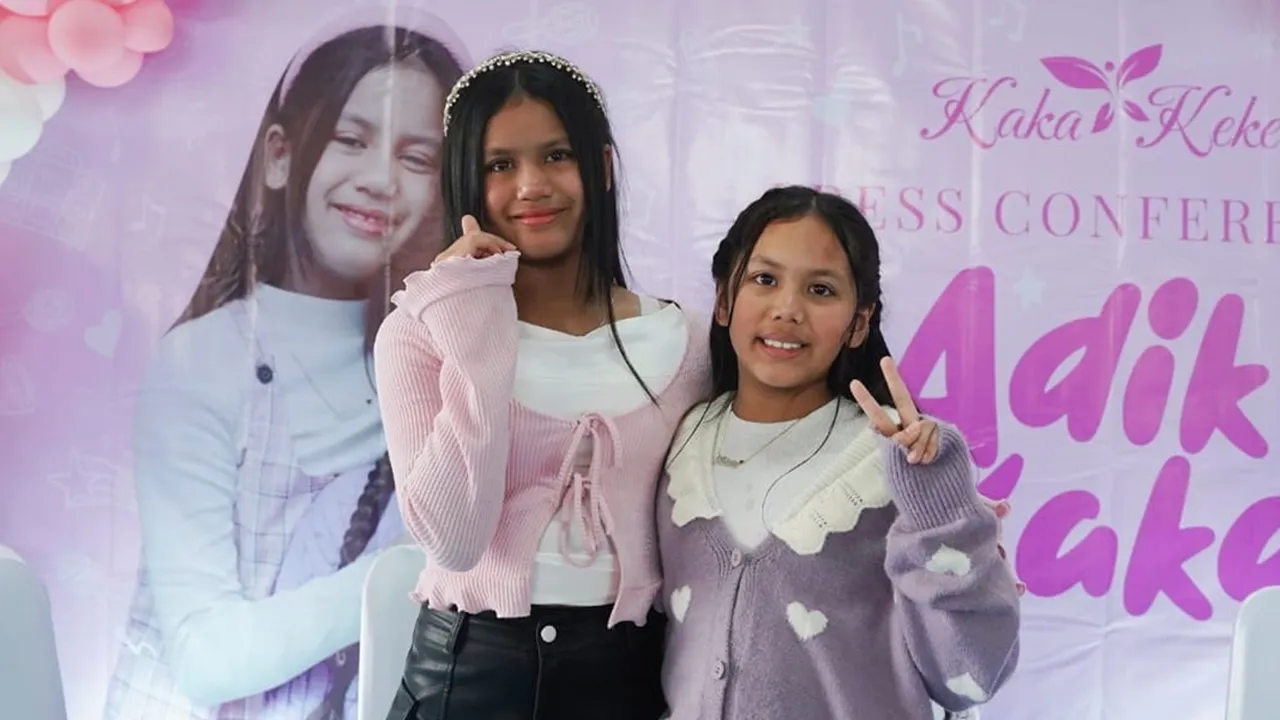 Bangkitkan Lagu Anak, Kaka Keke Rilis Lagu Berjudul 'Adik Kakak' Bangkitkan Lagu Anak, Kaka Keke Rilis Lagu Berjudul 'Adik Kakak'