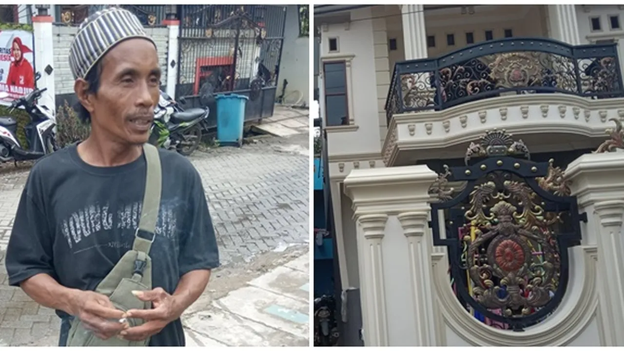 Bangun Rumah Mewah Dari Hasil Ngojek Online, Driver Ini Mendadak Viral