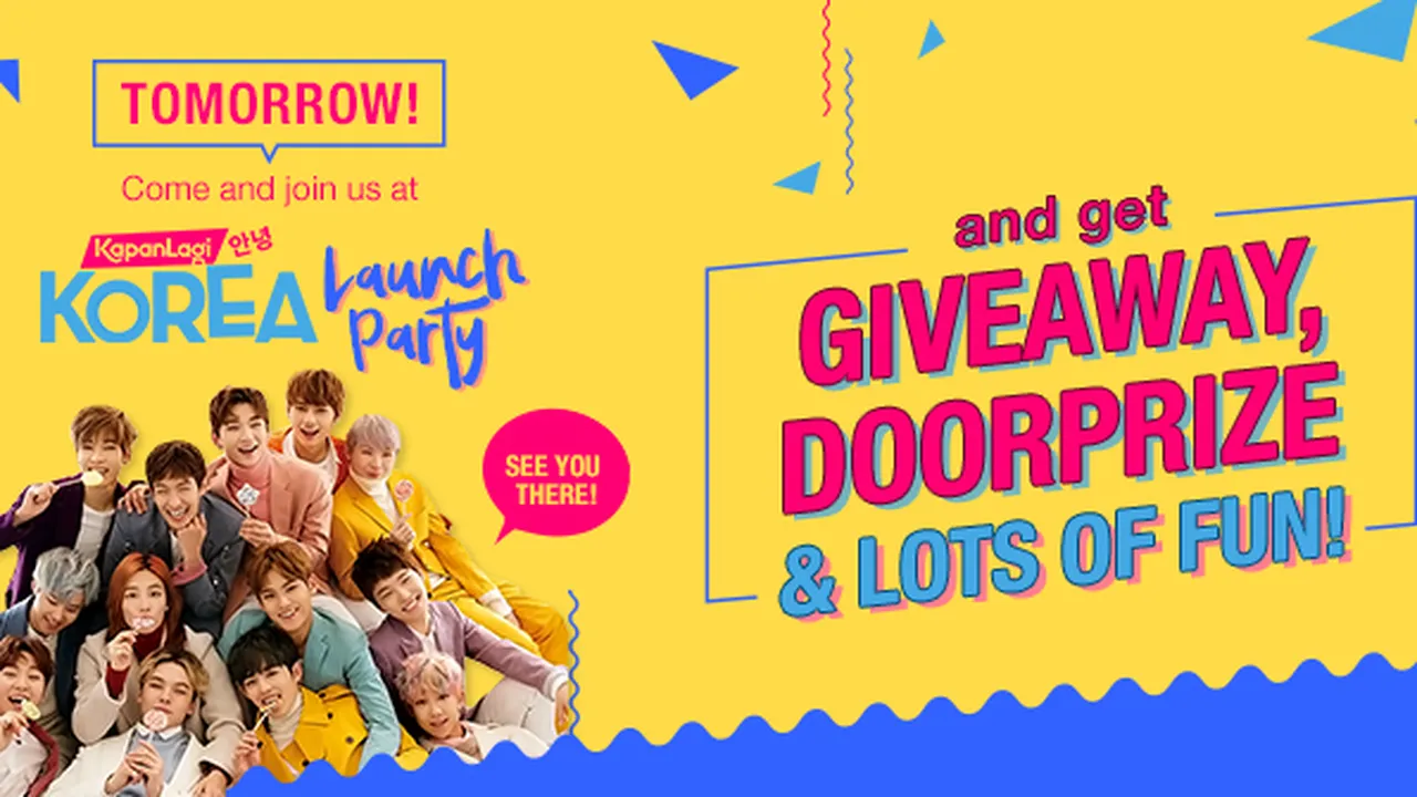 Banjir Merchandise K-Pop Official & Hadiah Jutaan Rupiah di Launching KapanLagi Korea
