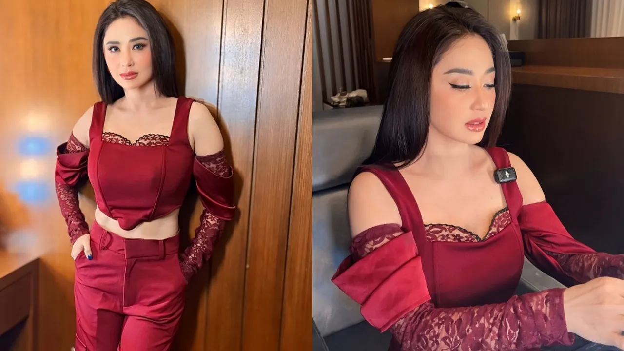 Banjir Pujian, Dewi Perssik Unggah Foto di Instagram - Tampil Cantik saat Acara Off Air