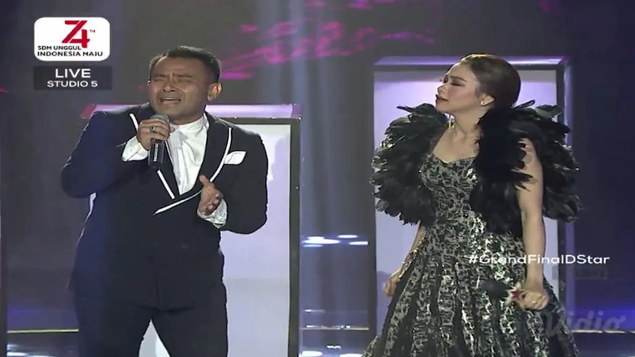 Bawakan Lagu 'Mama Papa Larang', Aksi Rara dan Judika Bikin Seisi Studio Heboh
