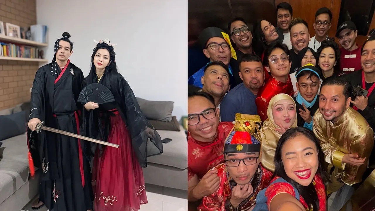 Beda dari yang Lain, Ini 7 Potret Hesti Purwadinata dan Sahabat Bukber Pakai Kostum Mainland Chinese - Penuh Effort Beda dari yang Lain, Ini 7 Potret Hesti Purwadinata dan Sahabat Bukber Pakai Kostum Mainland Chinese - Penuh Effort