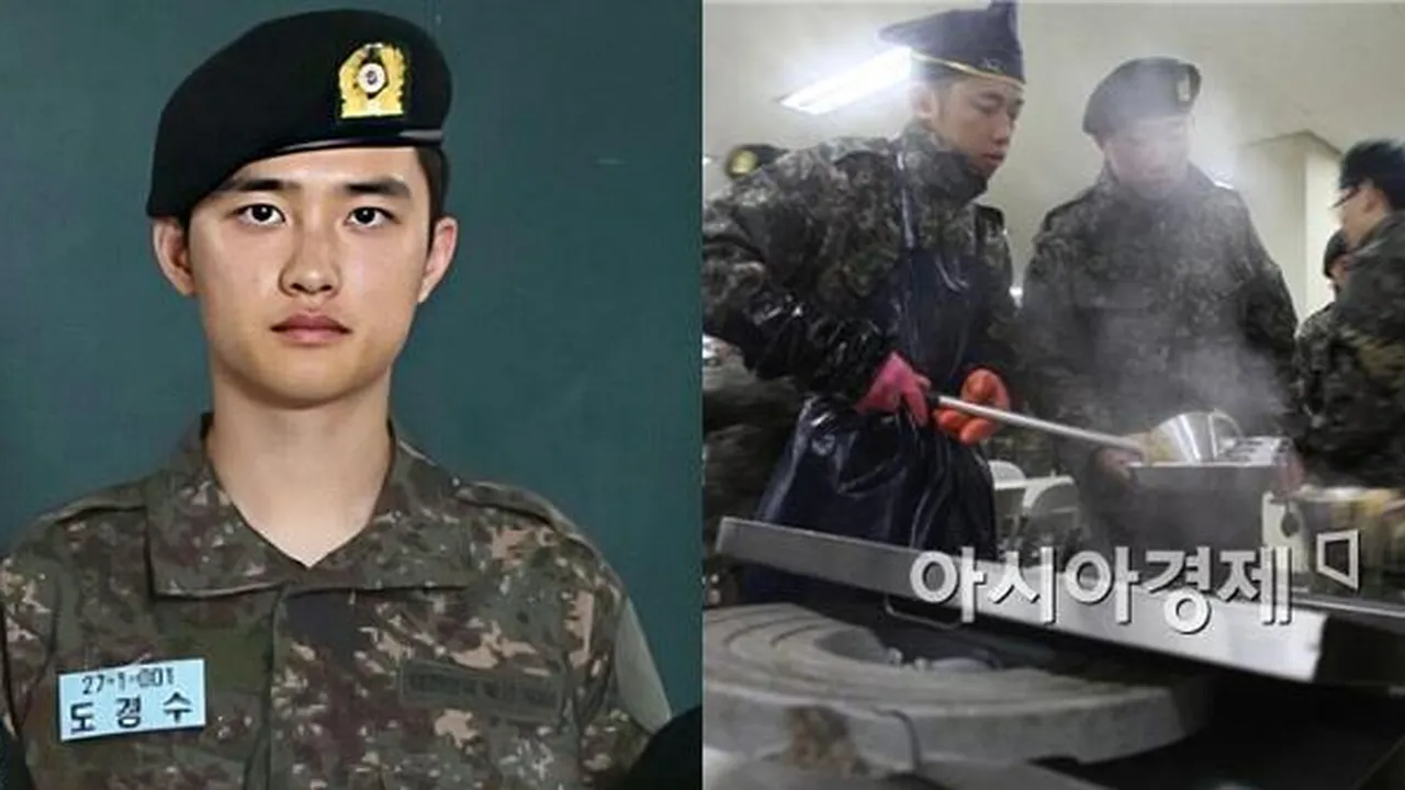 Begini Beratnya Bagian Dapur di Wajib Militer yang Akan Dijalani D.O. EXO