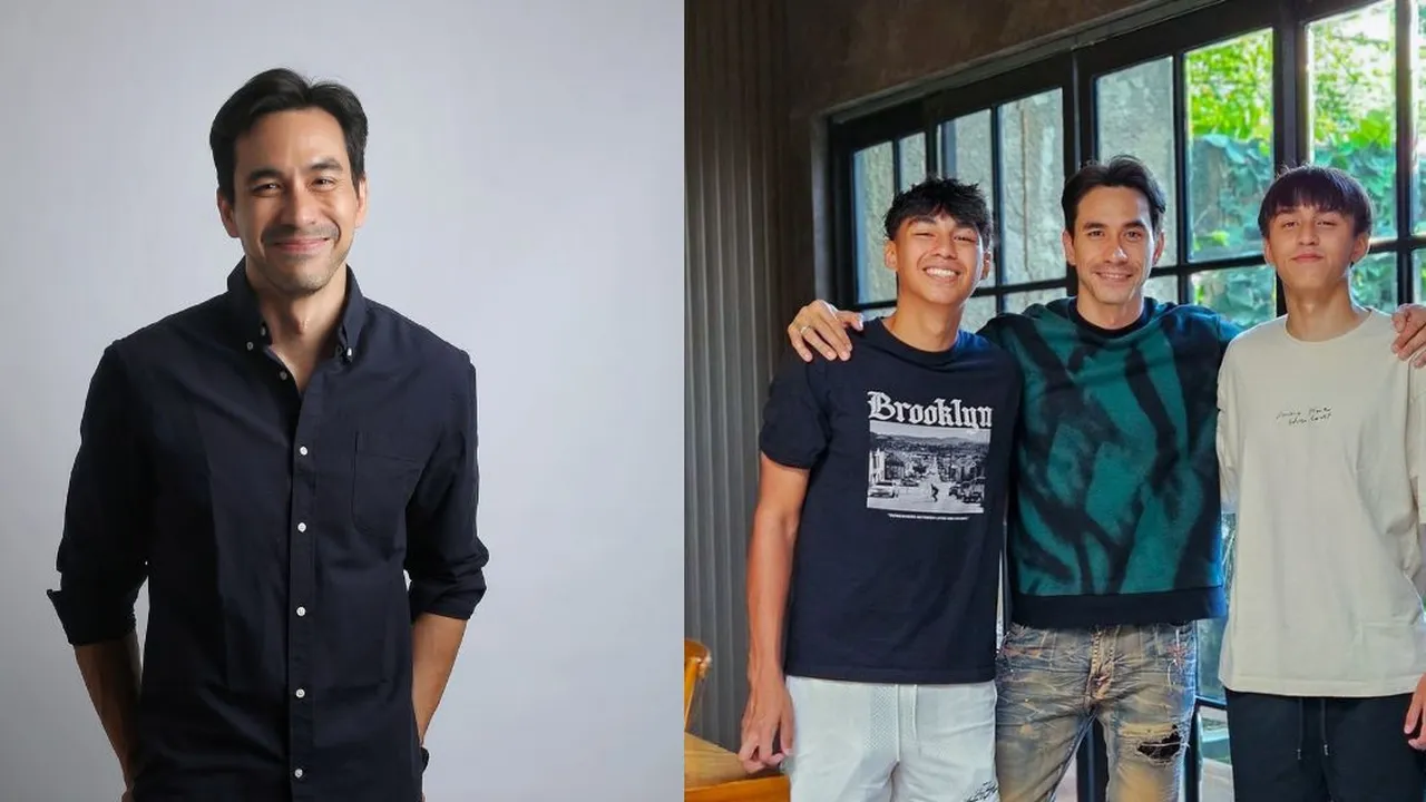 Begini Dukungan Darius Sinathrya Kepada Anak-anaknya Untuk Tempuh Pendidikan ke Luar Negeri