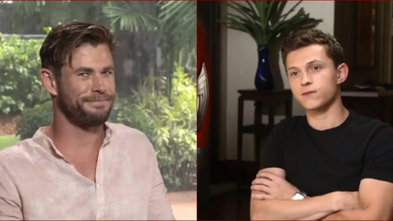 Begini Jadinya Kalau Chris Hemsworth dan Tom Holland Jadi Wartawan!