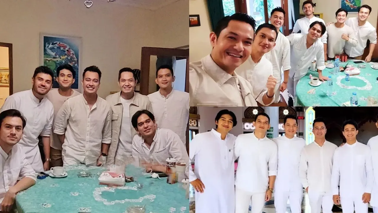 Begini 7 Potret Para Aktor Sinetron Saat Kumpul Bareng, Salfok Paras Ganteng Semua