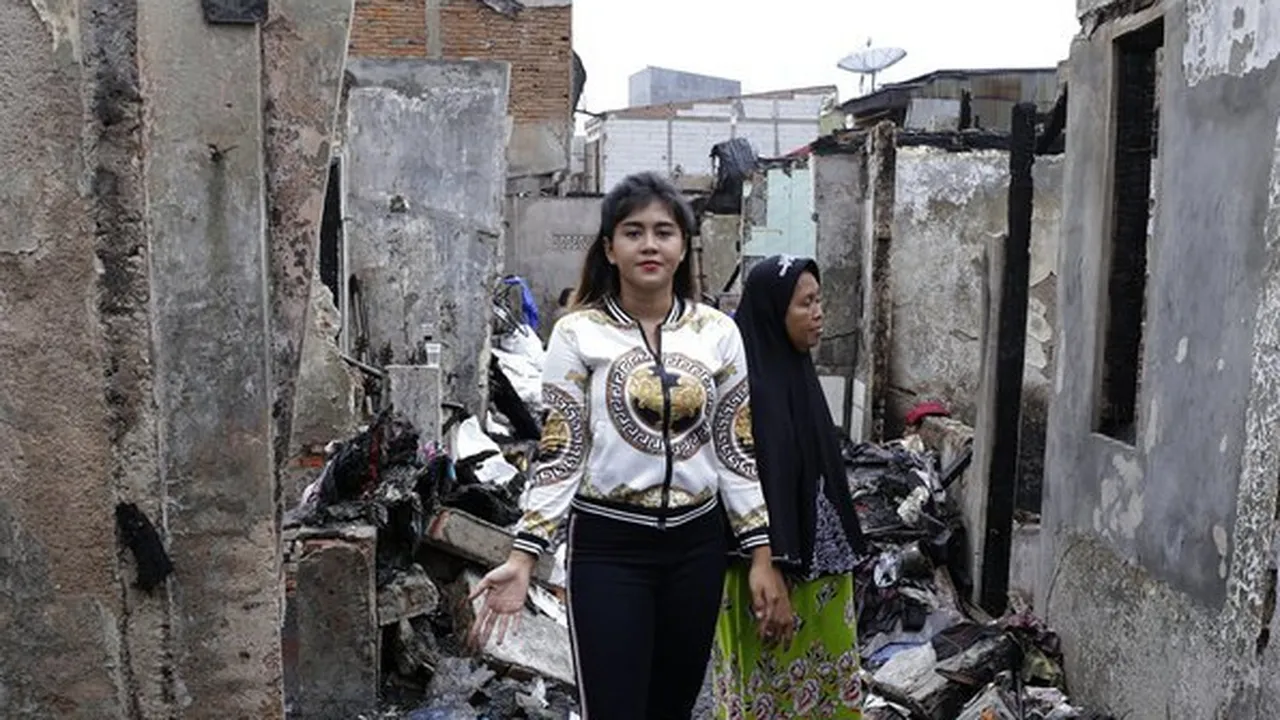 Begini Kronologi Kebakaran yang Menghanguskan Rumah Khori LIDA dan 300 Rumah Lainnya